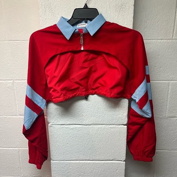 FP Movement by Free People Red and Light Blue Jacket - Picture 4 of 8